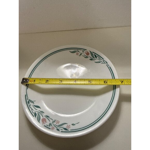 Corelle Rosemarie 6.75" Bread Appetizer Plates Set Of 2 - Picture 4 of 4